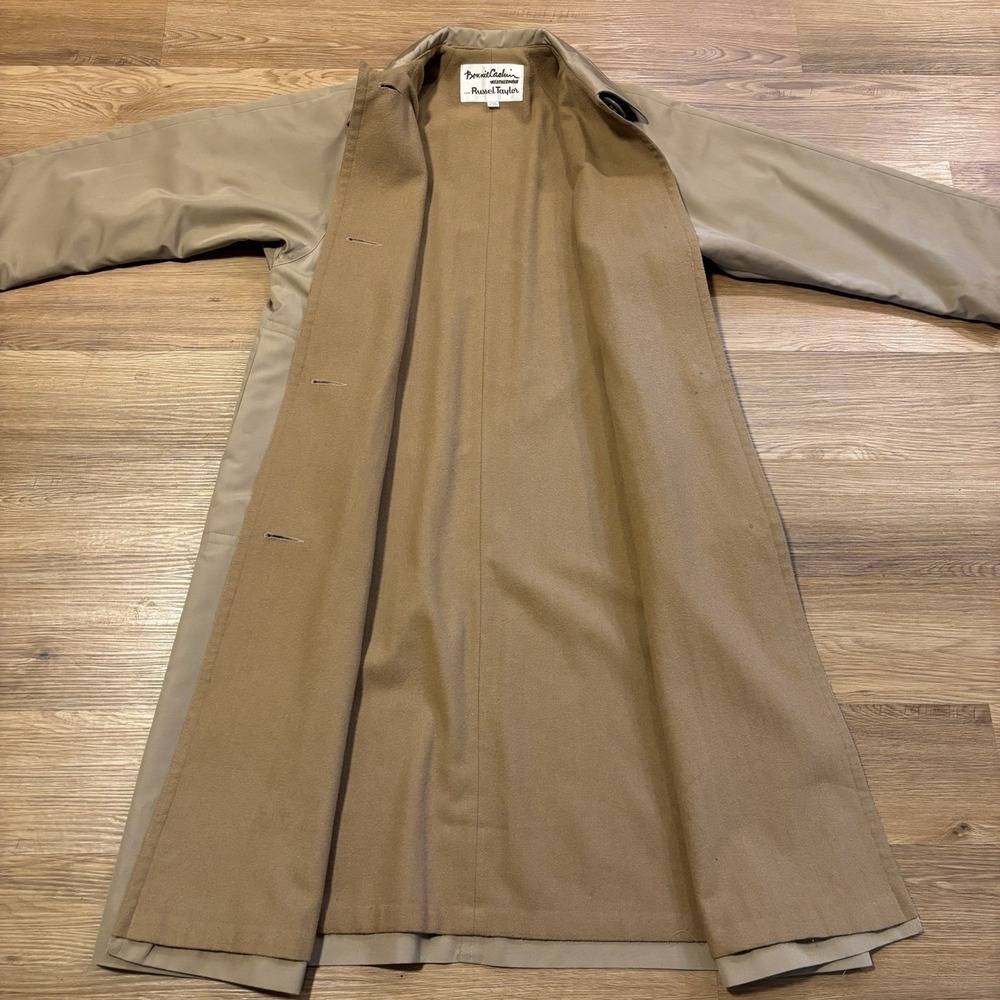 VTG 70s Bonnie Cashin for Russel Taylor Weatherwear Coat 10 Wool Lined ILGWU USA - Picture 3 of 11